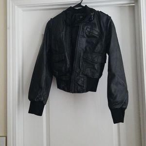Leather jacket